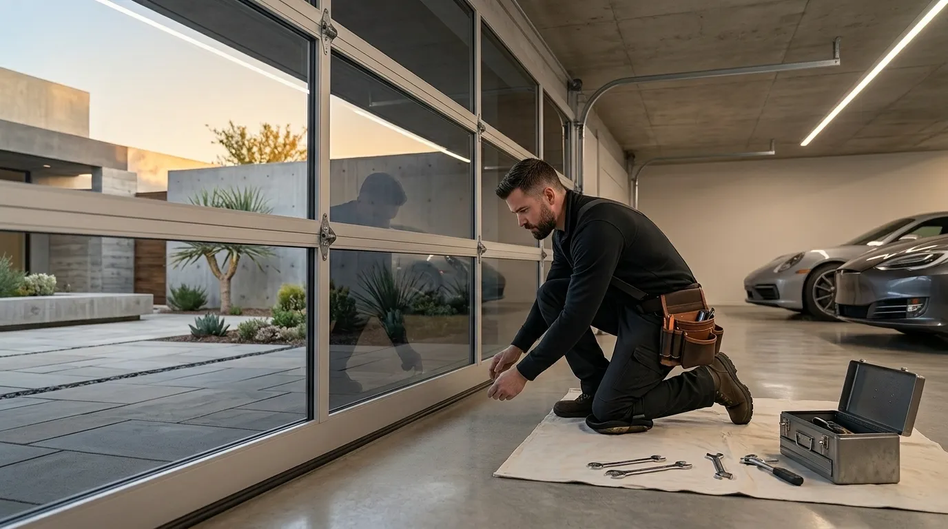 Garage door work by Sacramento Garage Door Pros in Sacramento, CA