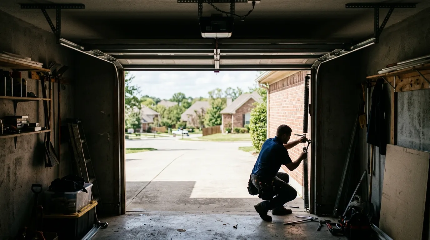 Garage door work by Sacramento Garage Door Pros in Sacramento, CA